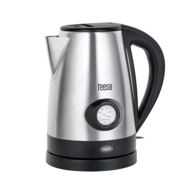 Bouilloire Teesa en acier inoxydable avec indicateur 1,7l