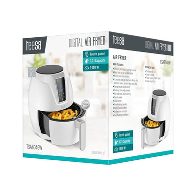Friteuse à air Teesa 1400w 3,2l blanc