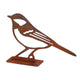 Esschert design mésange charbonnière rouillée