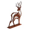Esschert design cerf rouille h47cm