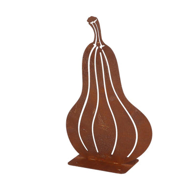 Esschert design rouille gourde 17x8x27cm acier