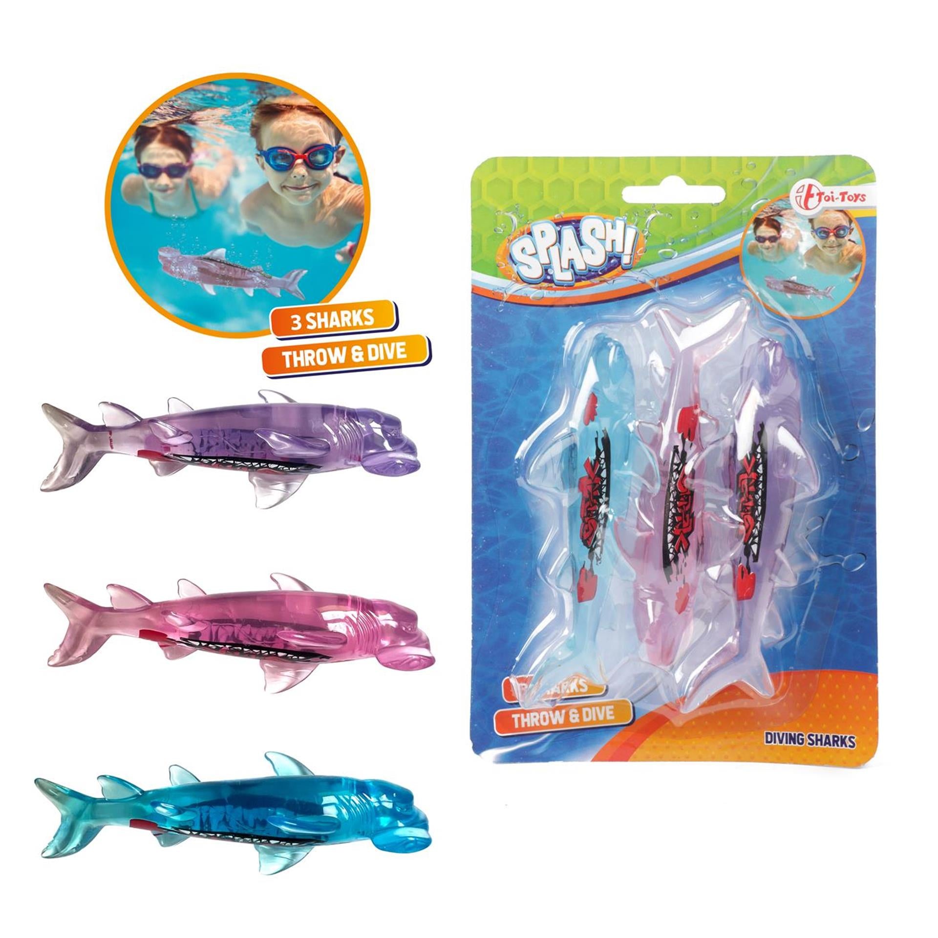 Splash Diving Fish Shark, 3e.