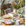 Torchon Ambiente bouquet de tulipes