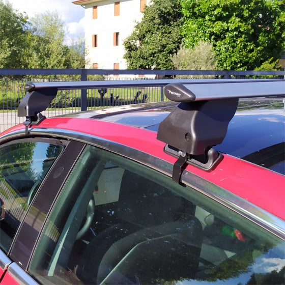 Rack de toit Set Fly Bar Tesla 3 Aluminium noir