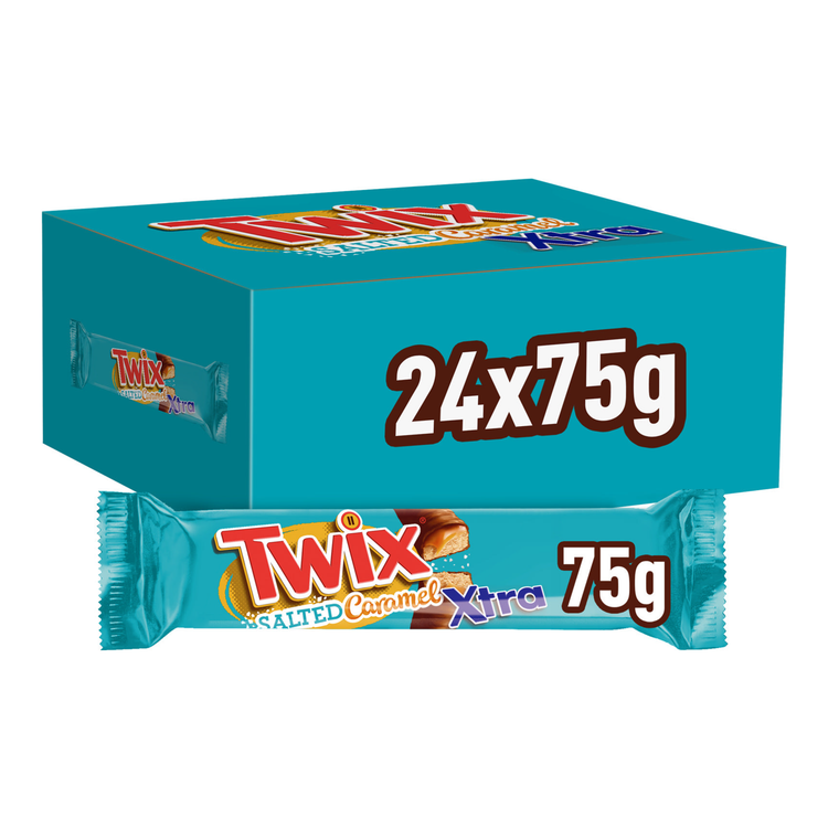 Twix caramel salé xtra (24x 75gr)