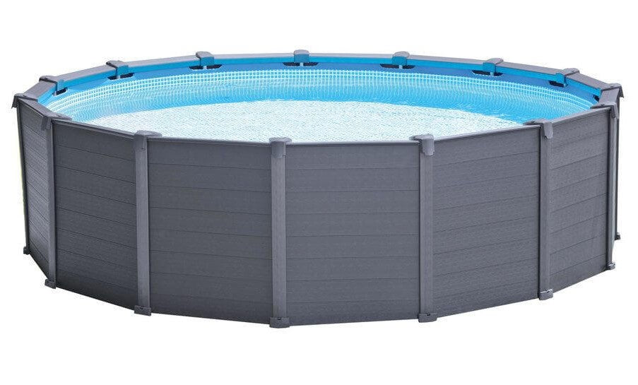 Piscine Intex Graphite Panel 478 x 124 cm