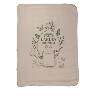Jardin vintage à carreaux design Esschert