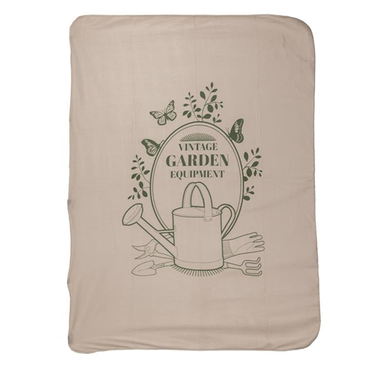 Jardin vintage à carreaux design Esschert