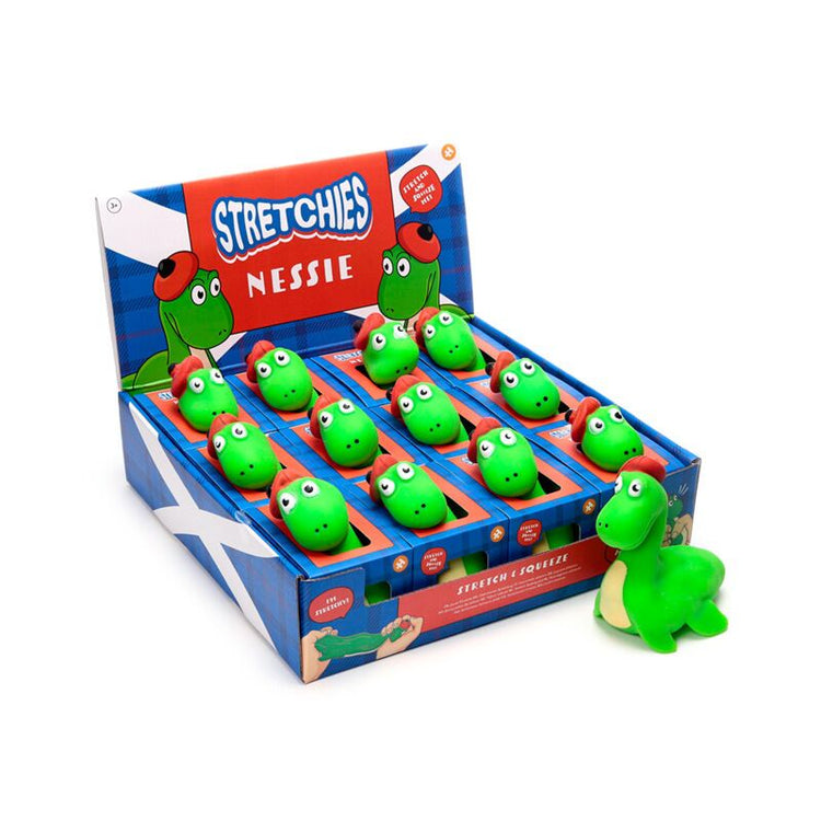 Jouet souvenir extensible Nessie Scotland