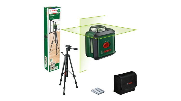 Bosch ligne laser verte 360° niveau universel 360 | ensemble - 0603663e06