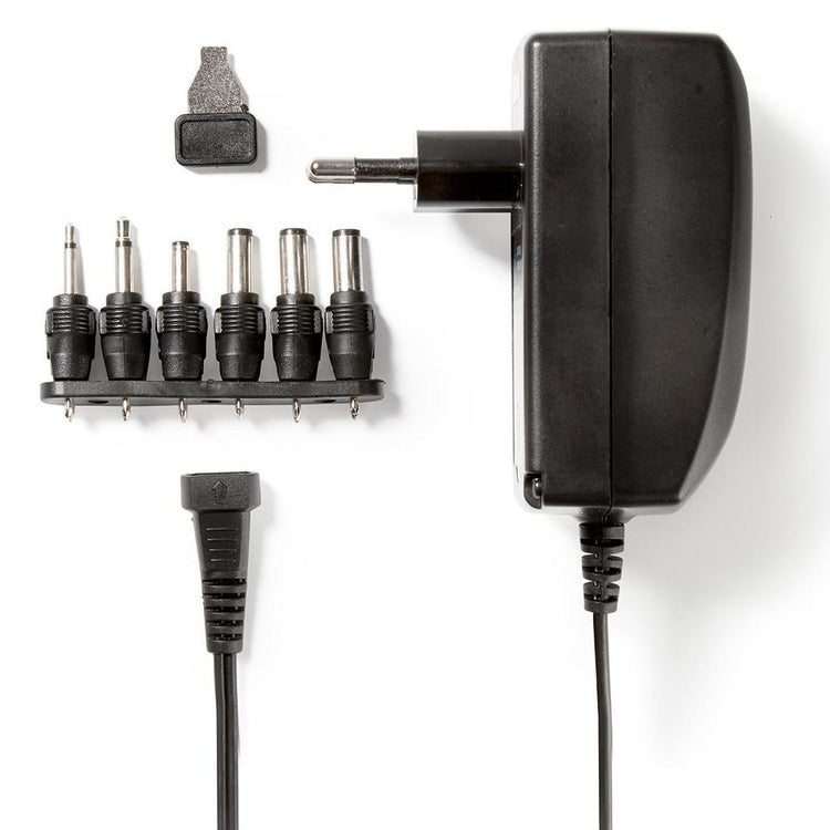 NEDIS ACPA007 Adaptateur alimentaire Universal AC 3 4,5 6 7,5 9 12 V DC 2,25 A