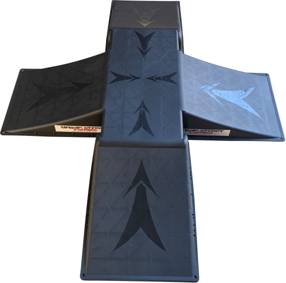 Urban Street Ramps Skateramp Street Urban Street 4-Way Mini Black