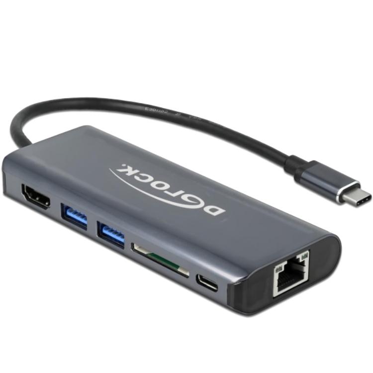 Dellock USB Type-C 3.1 Station d'amarrage HDMI 4K 30 Hz, Giga