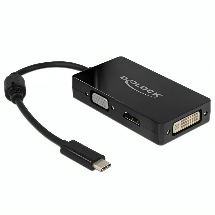 Dellock USB-C> VGA HDMI DVI Displayport