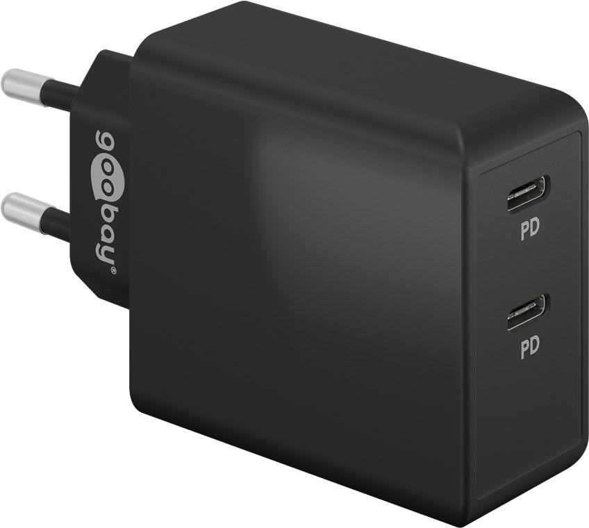 GOOBAY USB-C PD DUAL SNELLUMER (36 W)