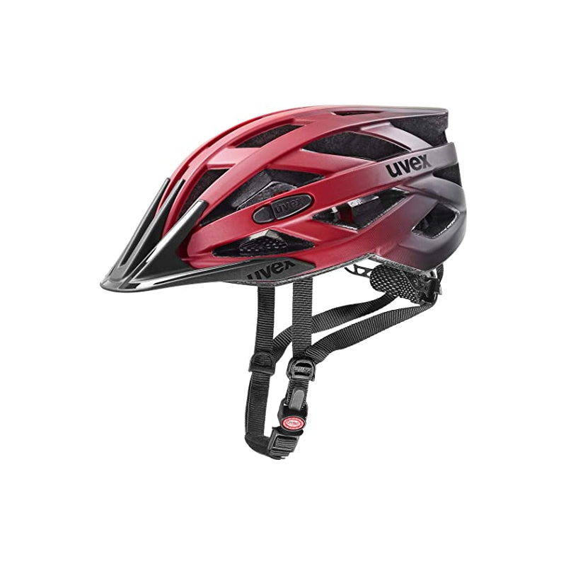 Casque uvex i-vo cc rouge moyen grand