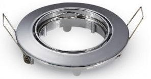 Spot encastrable V-tac orientable 50mm rond chromé 5013320