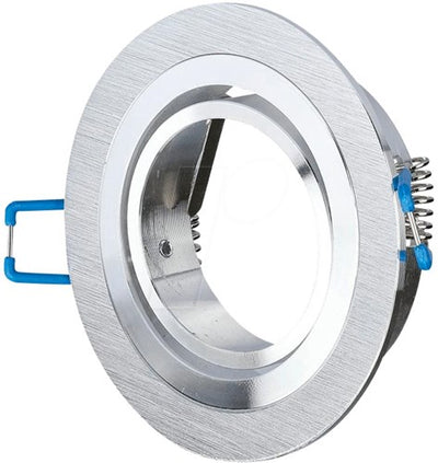 Spot encastrable V-tac orientable 50mm rond aluminium brossé 5013364