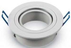 Spot encastrable V-tac orientable 50mm rond blanc 5013352