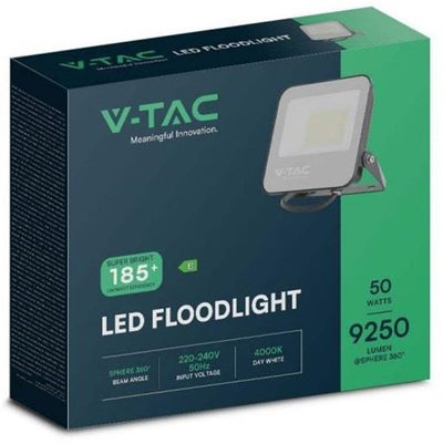 Lampe de chantier V-tac LED 50w 6500k noir - lumen élevé - 9332055