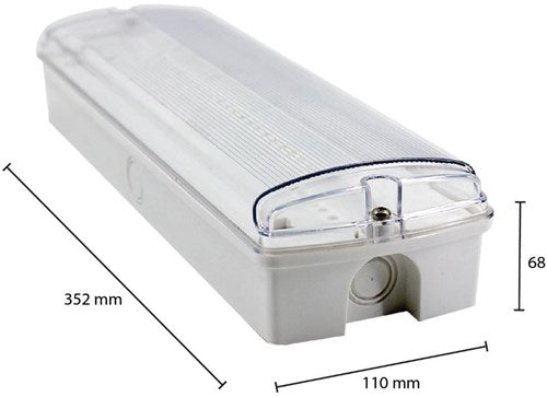 Éclairage de secours V-tac LED en saillie 4 watts IP65 - 5021700