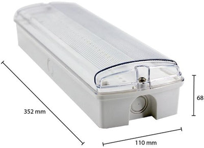 Éclairage de secours V-tac LED en saillie 4 watts IP65 - 5021700