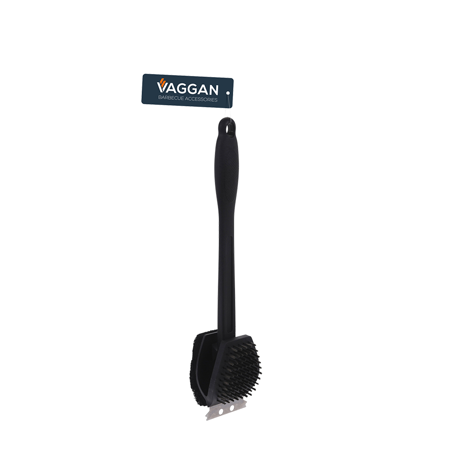 Vaggan Vaggan 3in1 Bbq Brush 38 cm noir