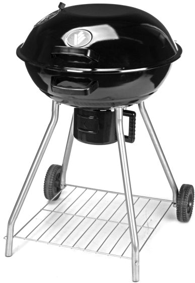 Barbecue de charbon de bois vaggan sur roues Ø 56 cm noir