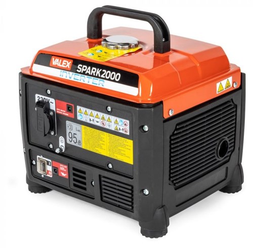 Valex 1371820 | Générateur 4 temps avec inverseur | maximum 1200 watts | étincelle 2000 - v1371820