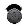 Valhal Dutch Oven Fonter avec des jambes extérieures 8 L