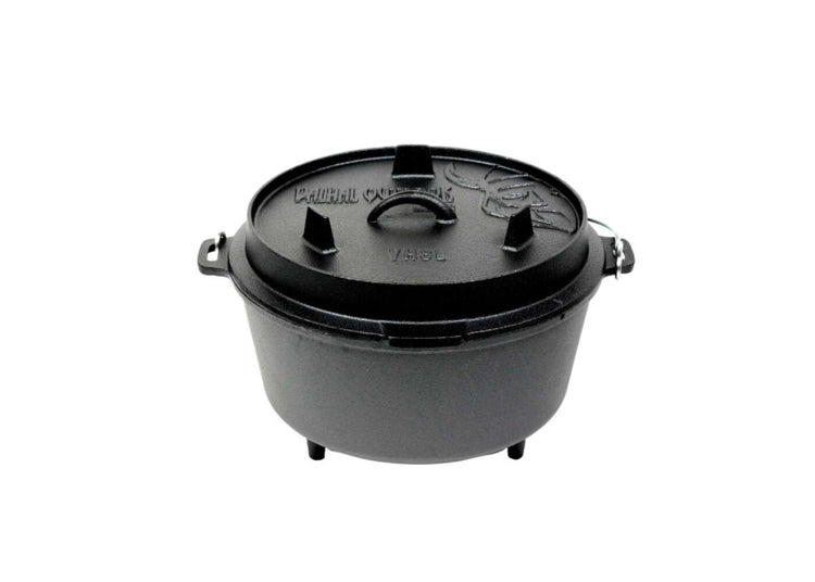 Valhal Dutch Oven Fonter avec des jambes extérieures 8 L
