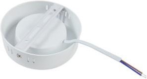 Panneau LED en saillie Enzo varnalux 18w blanc 3000k basic 226mm rond - 9000530