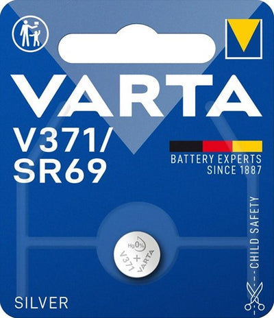 Varta 371 SR60 par pièce sur blister 2913520