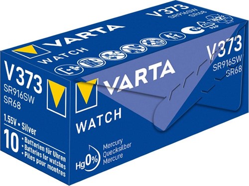 Varta 373 SR916 10 pièces dans une boîte