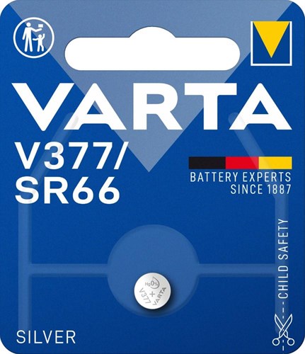 Varta 377 sr66 par pièce sur blister 2913530