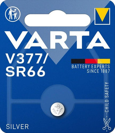 Varta 377 sr66 par pièce sur blister 2913530