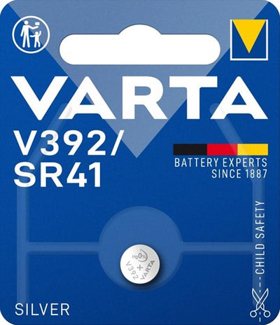 Varta 392 SR41 par pièce sur blister 2913560