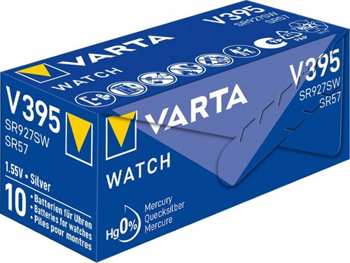 Varta 395 SR57 10 pièces dans une boîte
