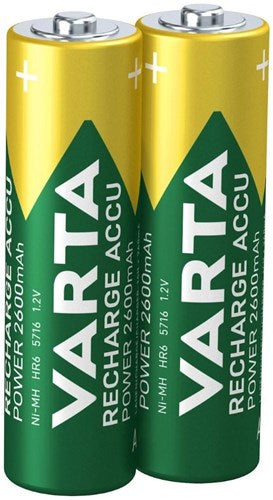 Varta pile aa 2600ma blister 2 r2u