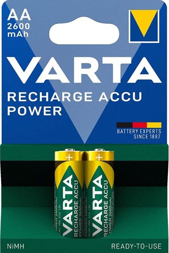 Varta pile aa 2600ma blister 2 r2u
