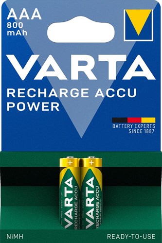 Varta Batterie rechargeable AAA 800mAh (P2)