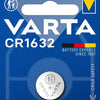 Batterie de cellules de bouton Varta CR1632 Lithium 3V