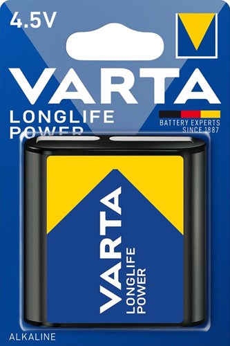Varta Haute énergie alcaline 4,5 V 3LR12 BOURCE FLATE BLISTER 34912