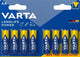 Varta Battery AA 4 + 4 Alcaline Longlife Power