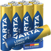 Varta Battery AAA 4 + 4 Alcaline Longlife Power