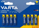Varta Battery AAA 4 + 4 Alcaline Longlife Power