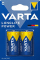 VARTA C LR14 ROLE ANGLAISE alcaline par 2 pièces sur la carte