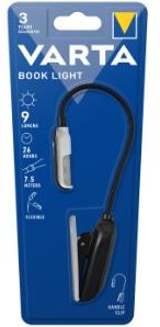 Varta lampe de lecture livre lumière led 2cr2032