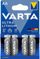 Batt of Ultra lithium aa krt a 4