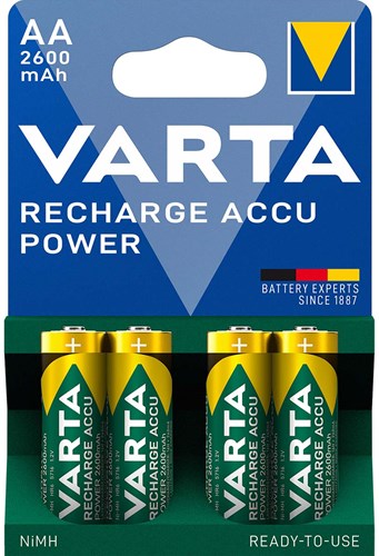 Batt de HR6 AA Penlite rechargeable krt a 4